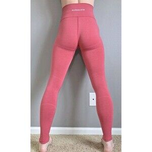 Alphalete | Size Medium | Women's Red Revival OG Seamless Leggings Hi-Rise Pants
